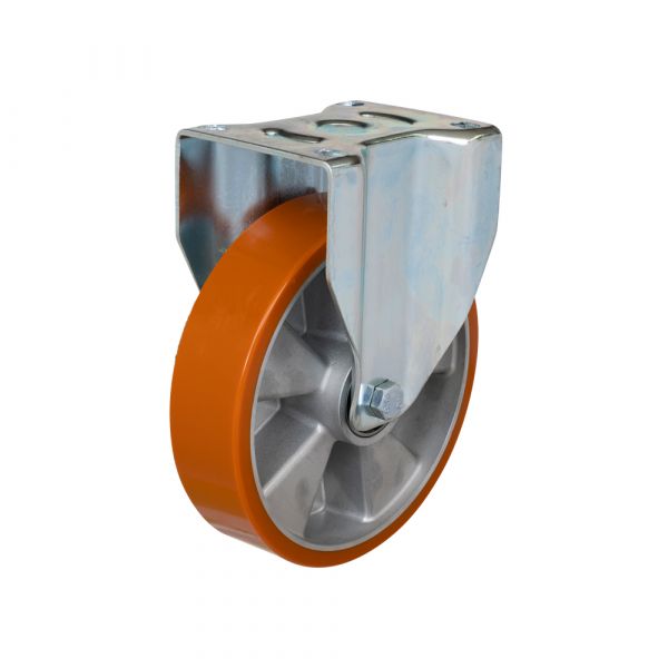 Bokwiel 200 mm zwaarlast 800 kg.
