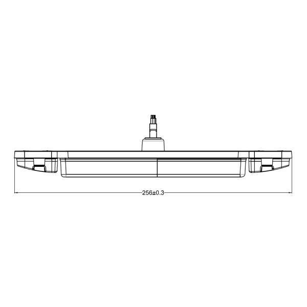 Achterlicht SlimLine 4 functies 12-24v LED