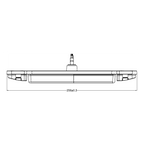 Achterlicht SlimLine 4 functies 12-24v LED