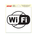 Sticker wifi - 200x200 mm.
