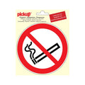 Sticker verboden te roken - 150 mm rond.