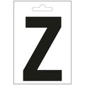 Nautic letter z zwart 100 mm.