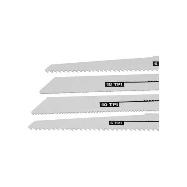Reciprozagenset metaal 4 dlg.