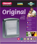 Petsafe Hondenluik medium zilver / tranparant