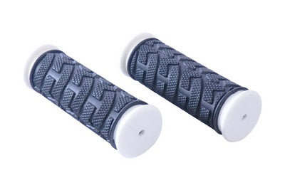 Qt cycle tech kinder handvatten zwart/wit 92 mm op kaart