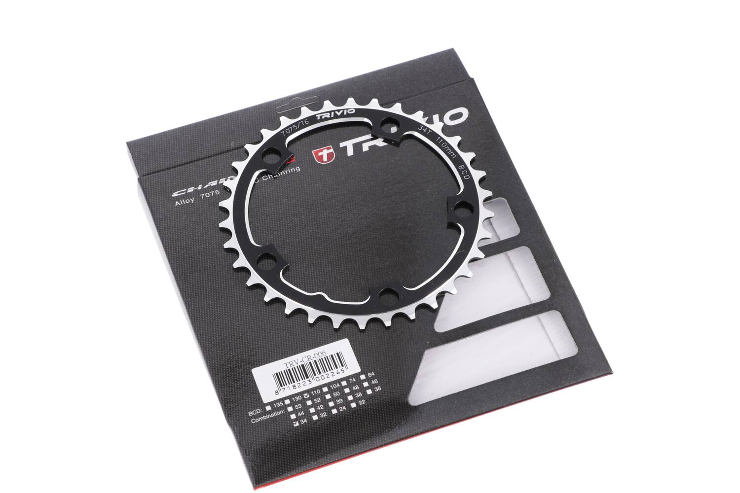 Trivio - race kettingblad 34t. 110bcd