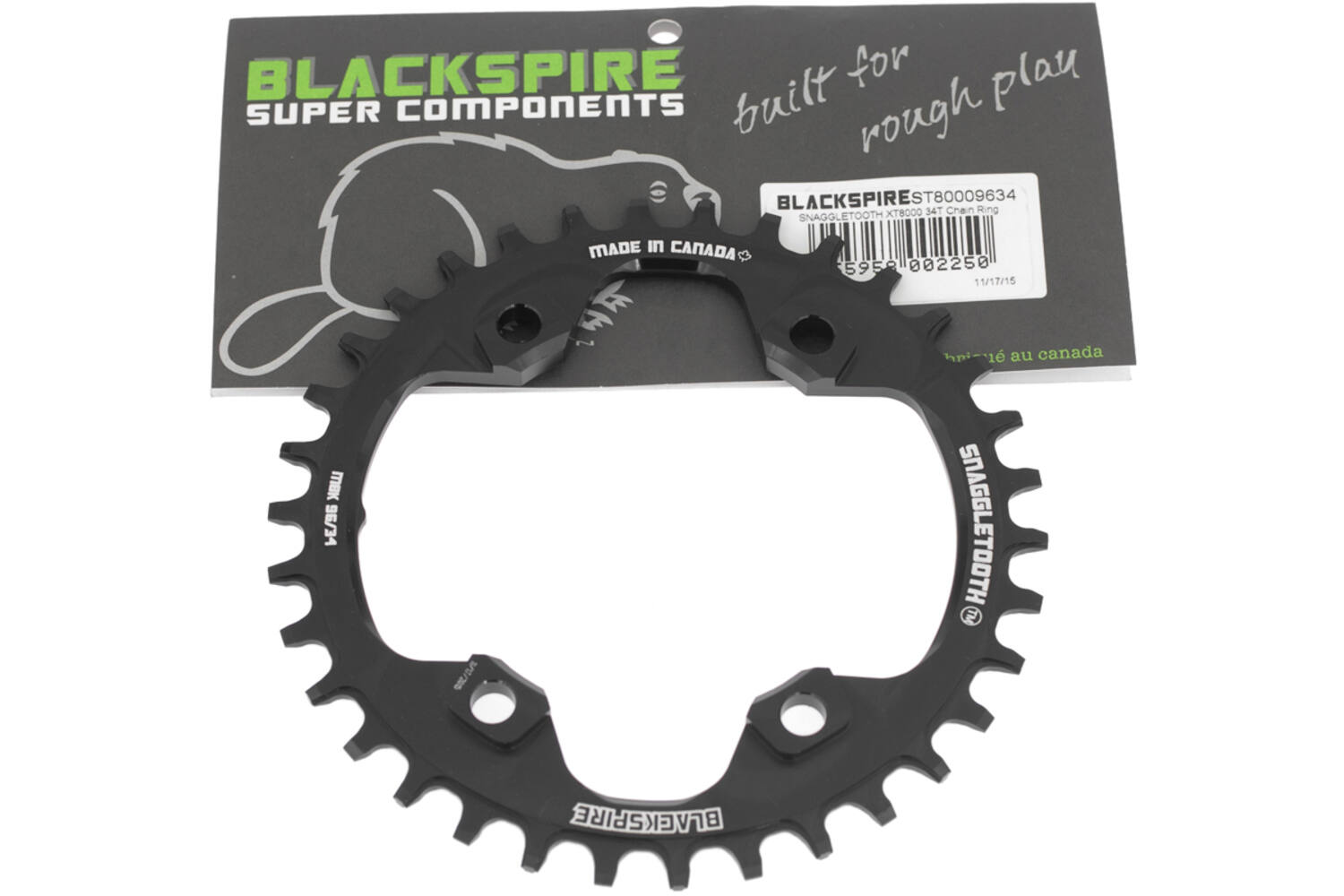 Blackspire Kettingblad snaggletooth shimano xt m8000 96/34