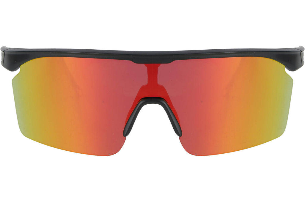 Trivio - fietsbril noa zwart revo rood met extra transparante lens
