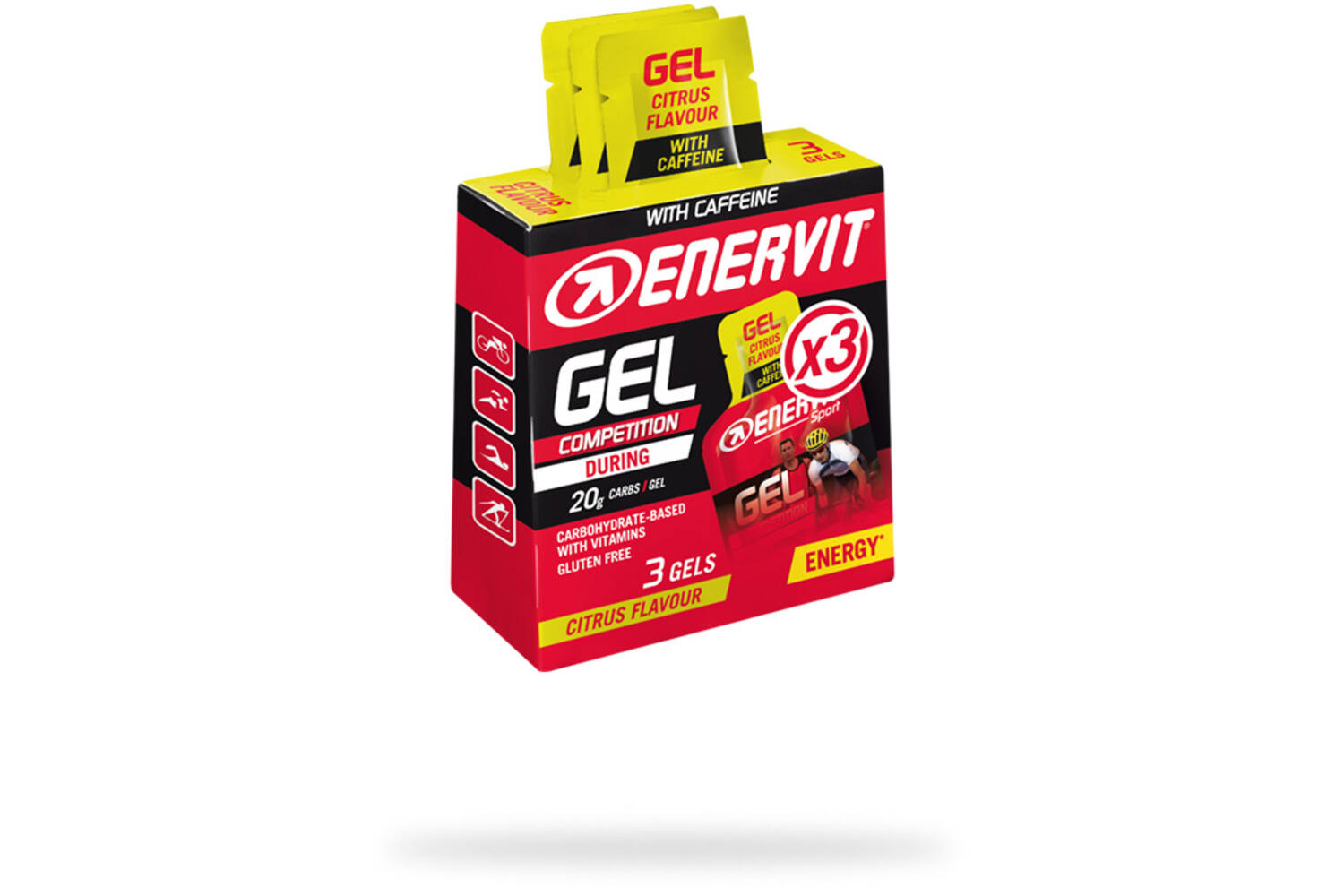 Enervit - gel citrus 8 packs x 3x25ml tht mei 2023