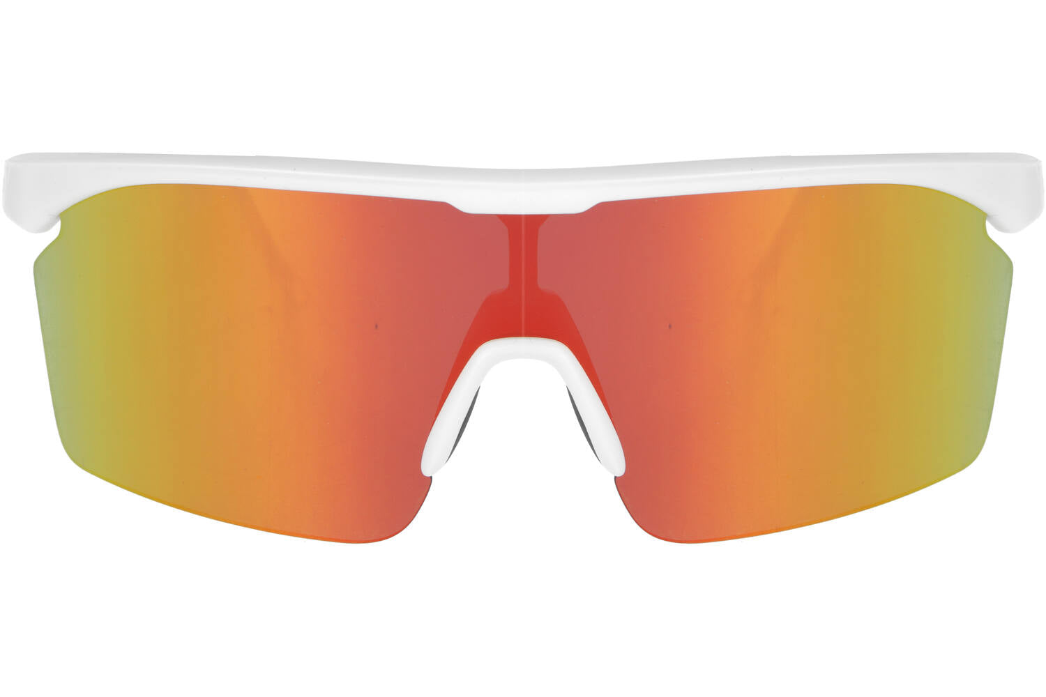Trivio - fietsbril noa wit revo rood met extra transparante lens