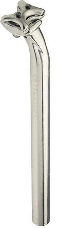 Promax sp307 zadelpen 27.2 350 mm aluminium zilver met kop