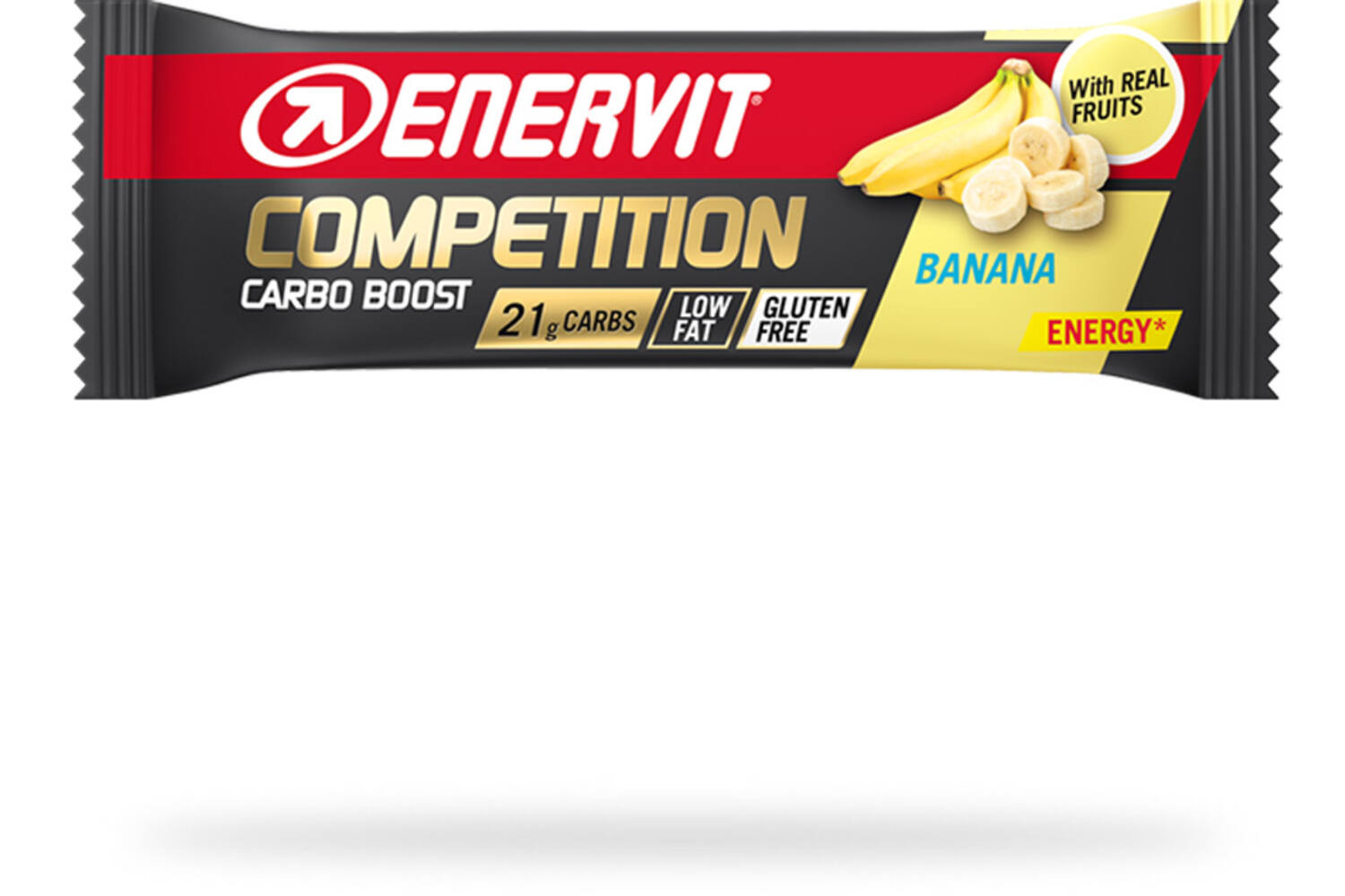 Enervit - competition energy bar banaan vanille 12x30gr tht juni 2023