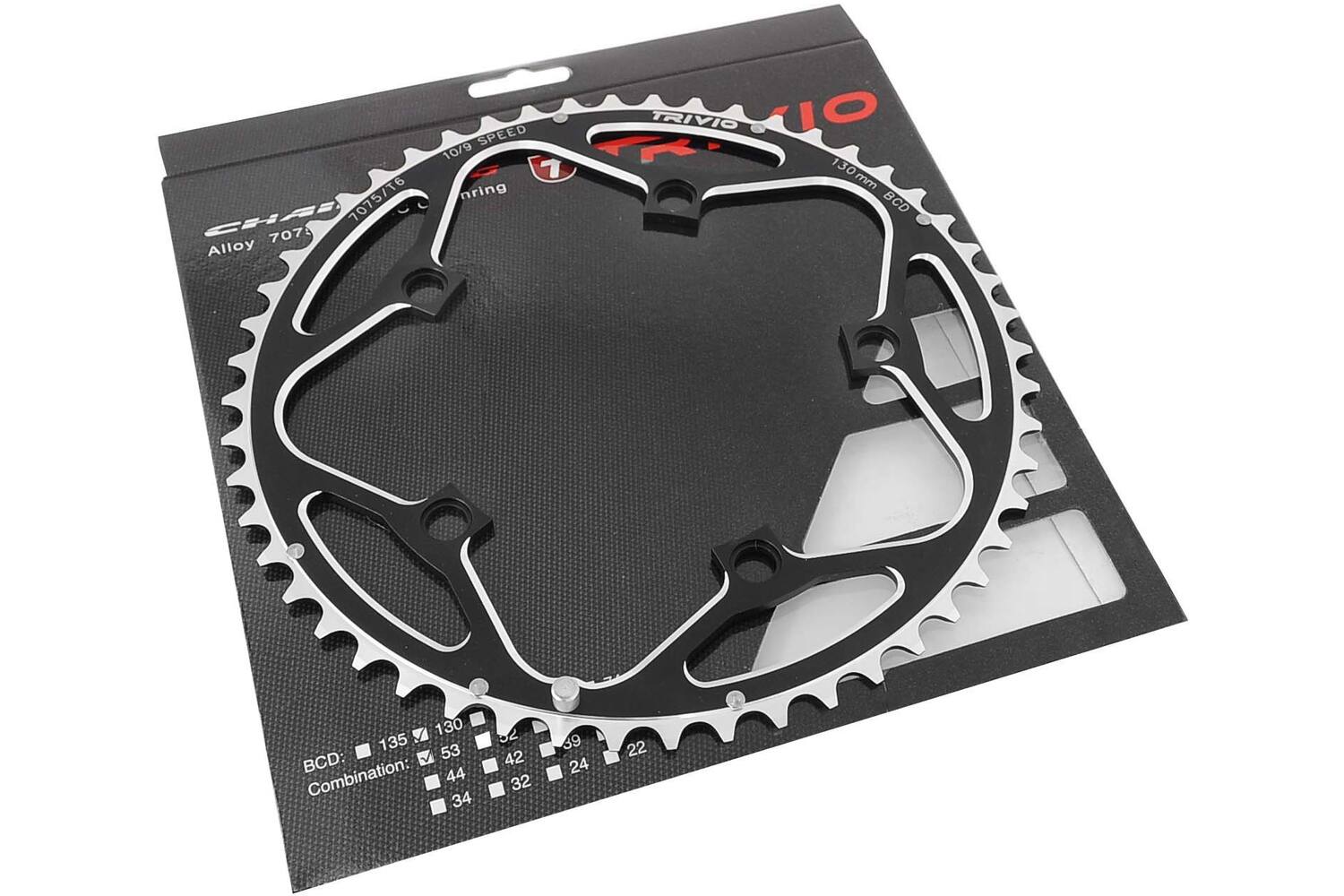 Trivio - race kettingblad 53t. 130bcd