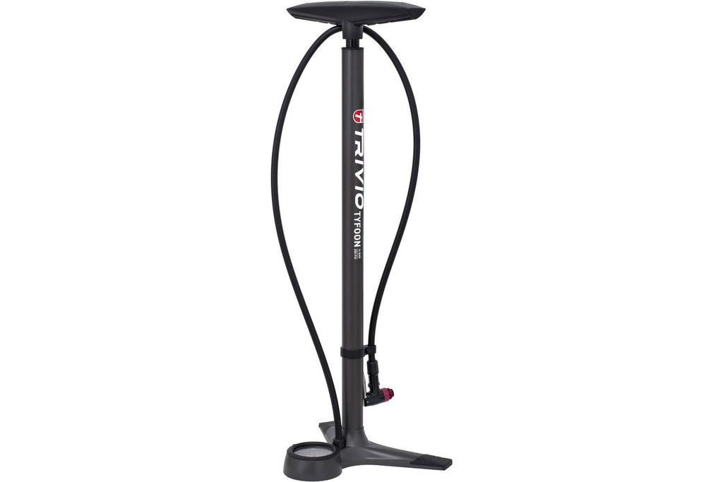 Trivio - fietspomp tyfoon fietspomp hogedruk 14 bar 200 psi aluminium