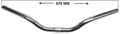 Hzb stuurbocht gebogen staal zilver 57 cm 6200064