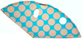 Bls jasbeschermer set lakdoek dots grey 28/5 inch slot