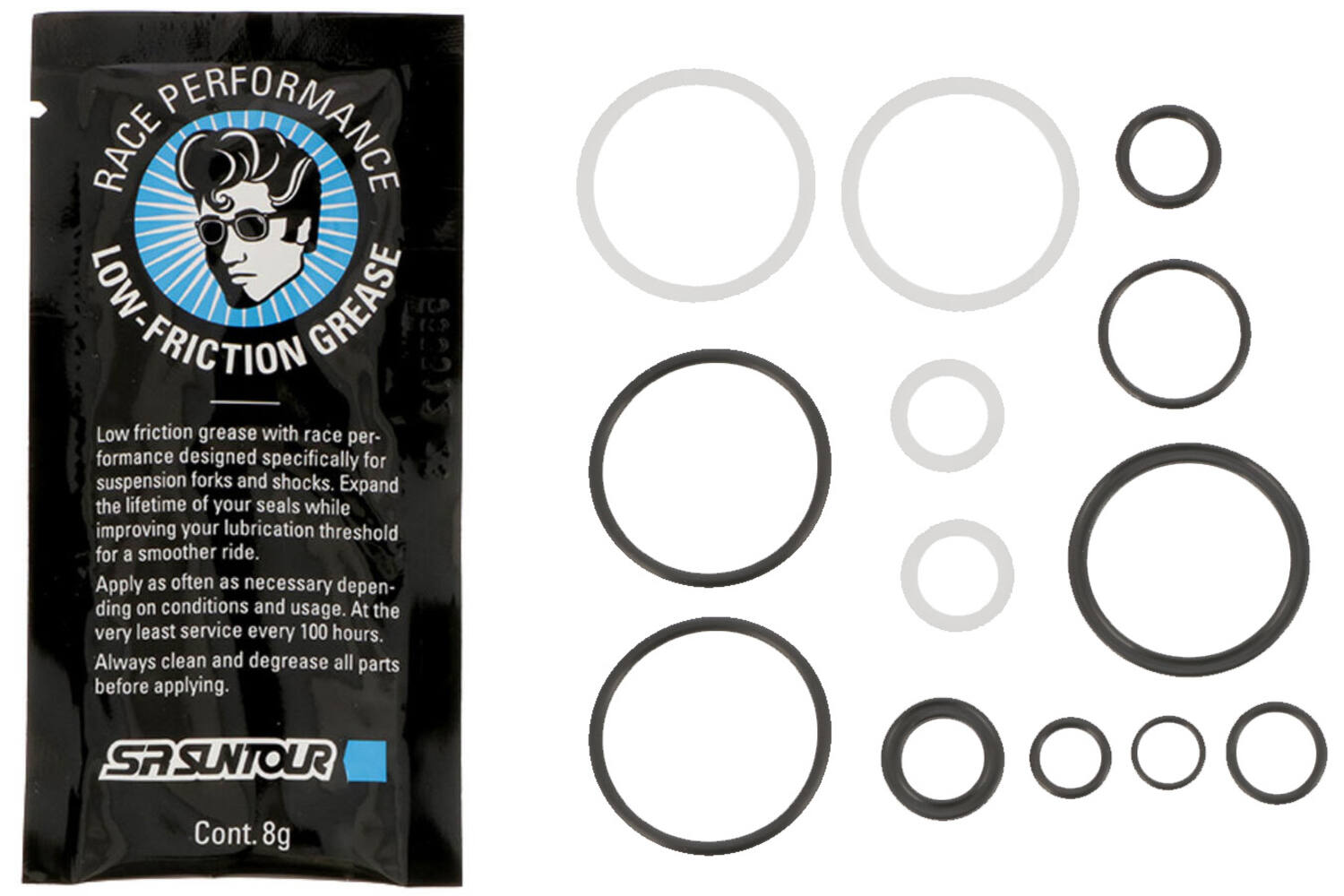 SrSuntour Suntour service kit lucht afdichting voor sf20 axion werx elite fka119