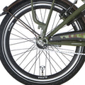 Alpina achterwiel 22 remnaaf J19DB mat zwart zink spk