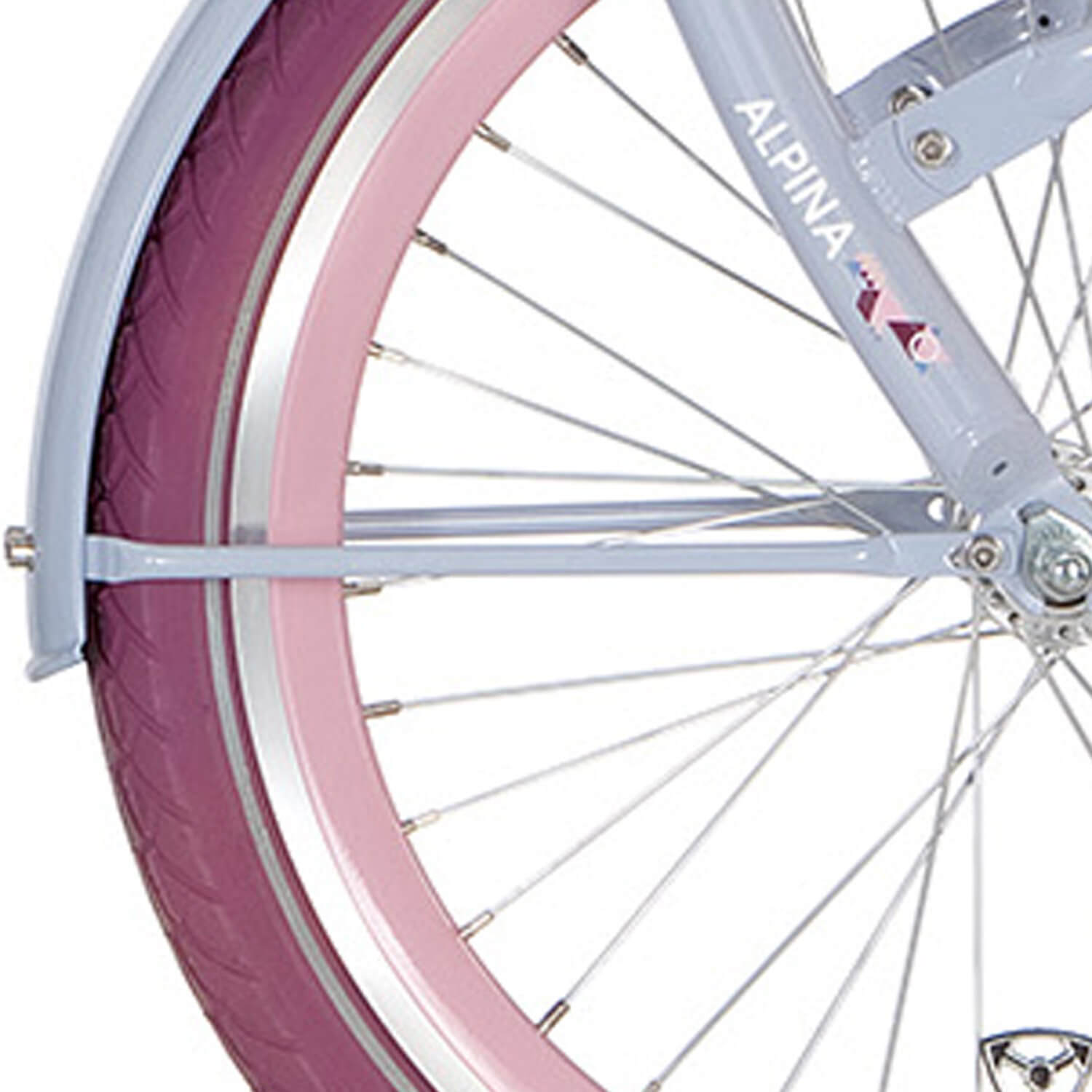 Alpina spatbordstang set 22 Clubb lavender