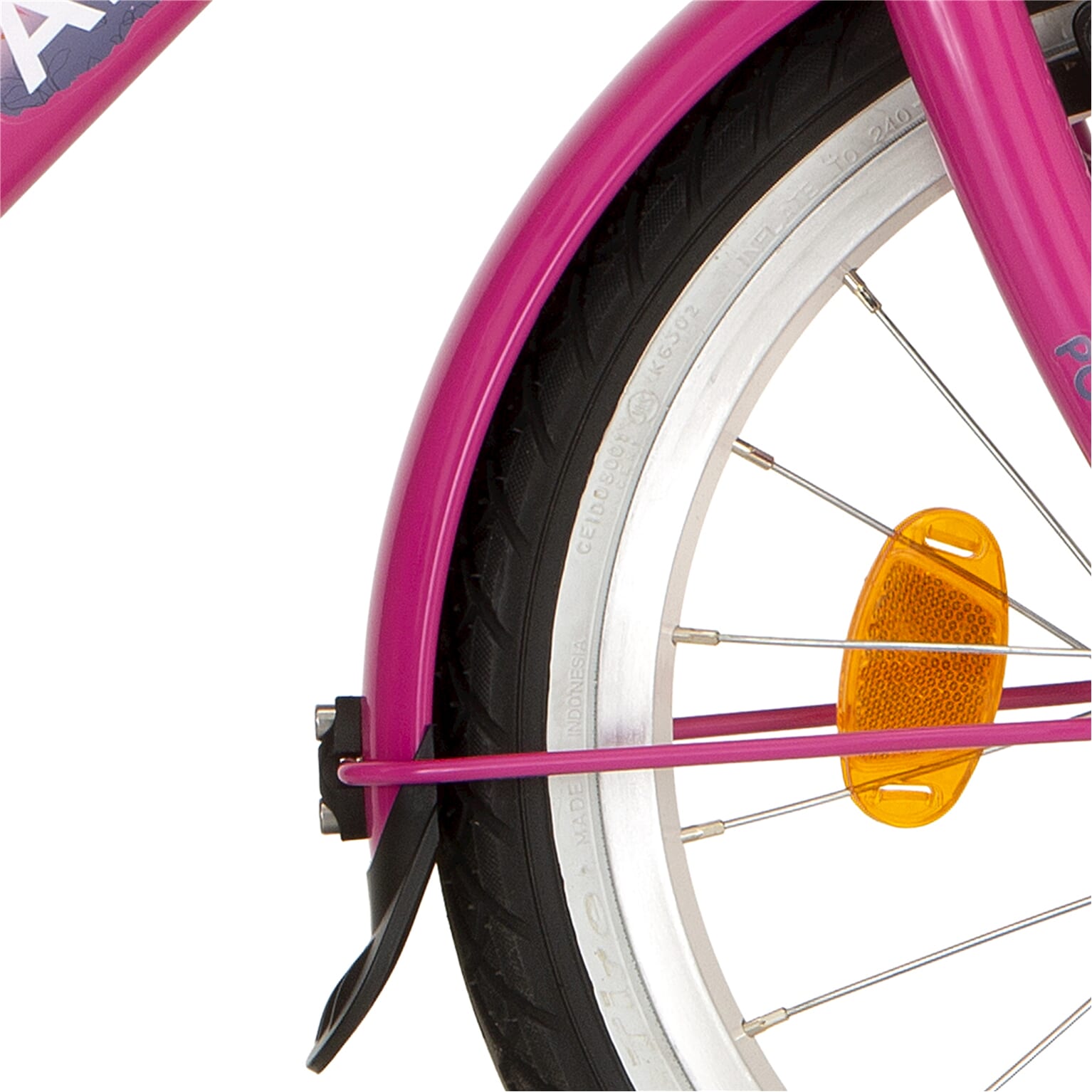 Alpina spatbord set 16 gp candy pink
