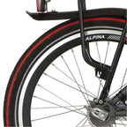 Alpina spatbord set yabber 20-22 pvc black