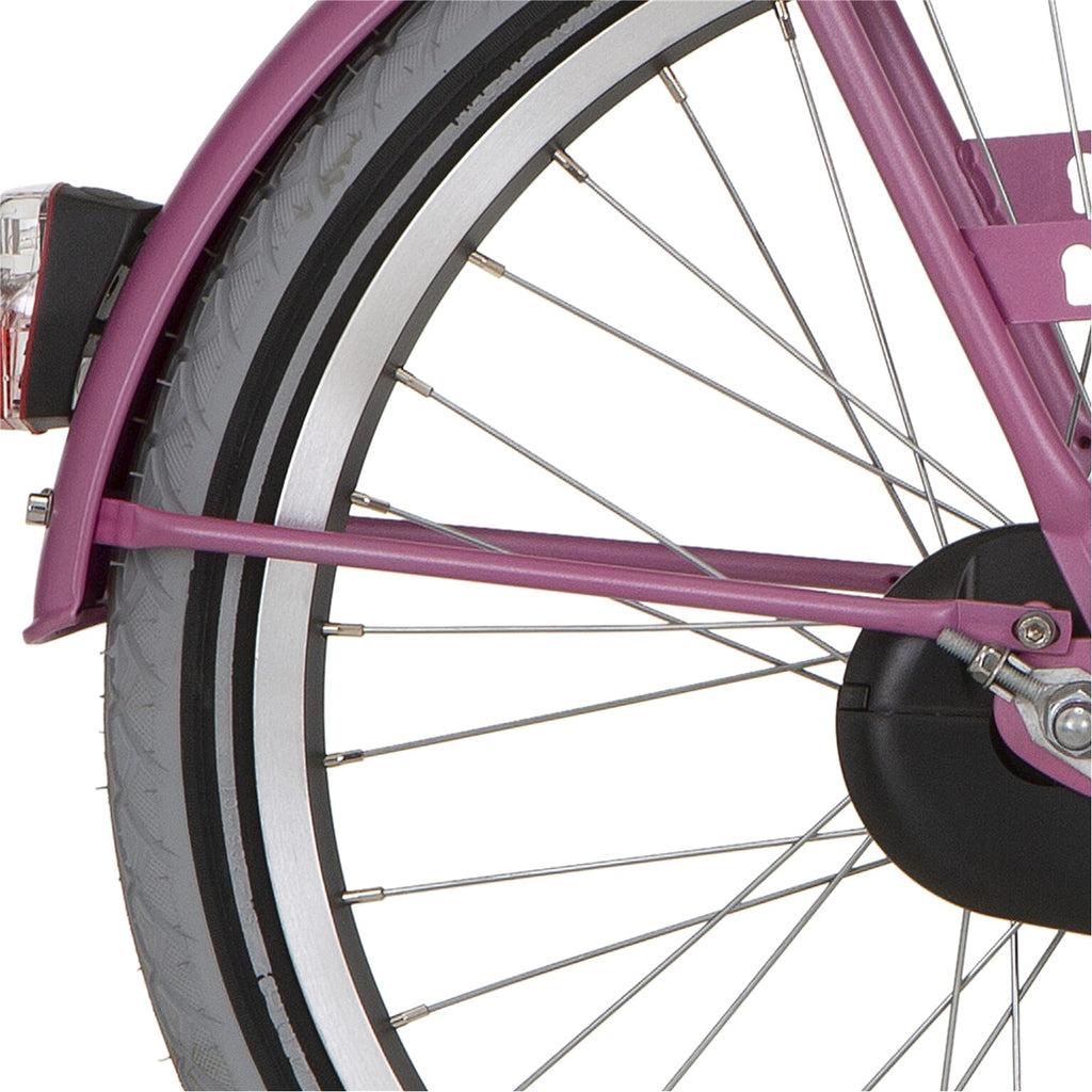 Alpina spatbordstang set 20 cargo fuchsia pink matt