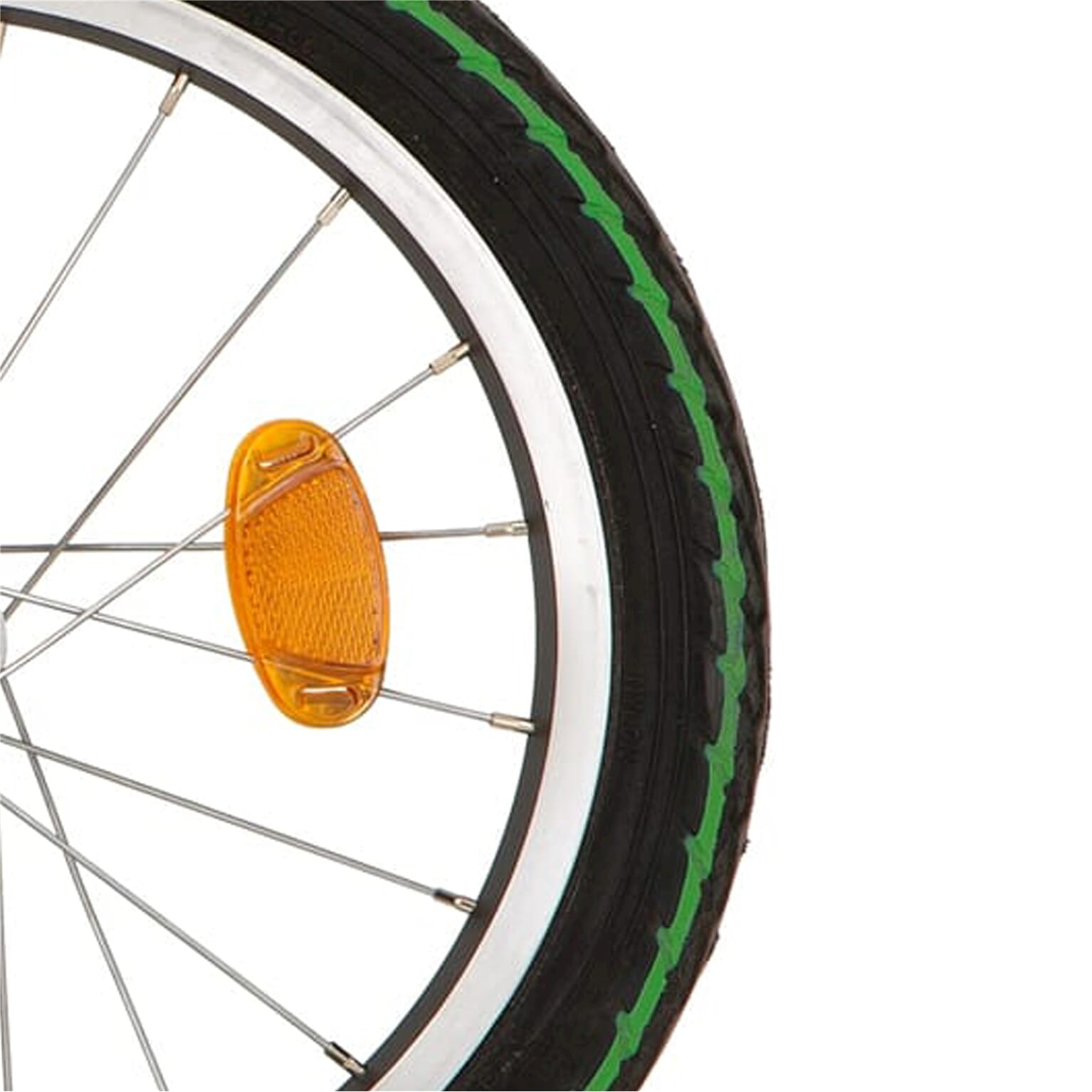 Alpina buitenband 18 x 1.75 zwart groen
