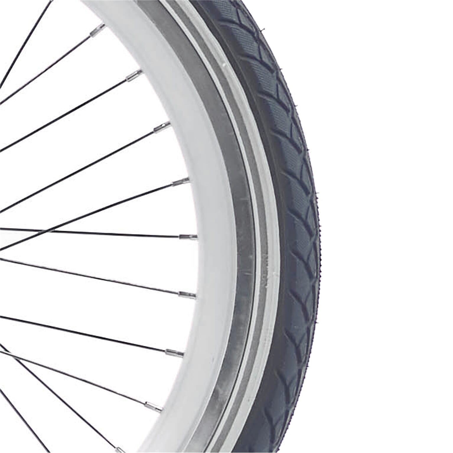 Alpina - buitenband 20 x 1.75 grey-white refl