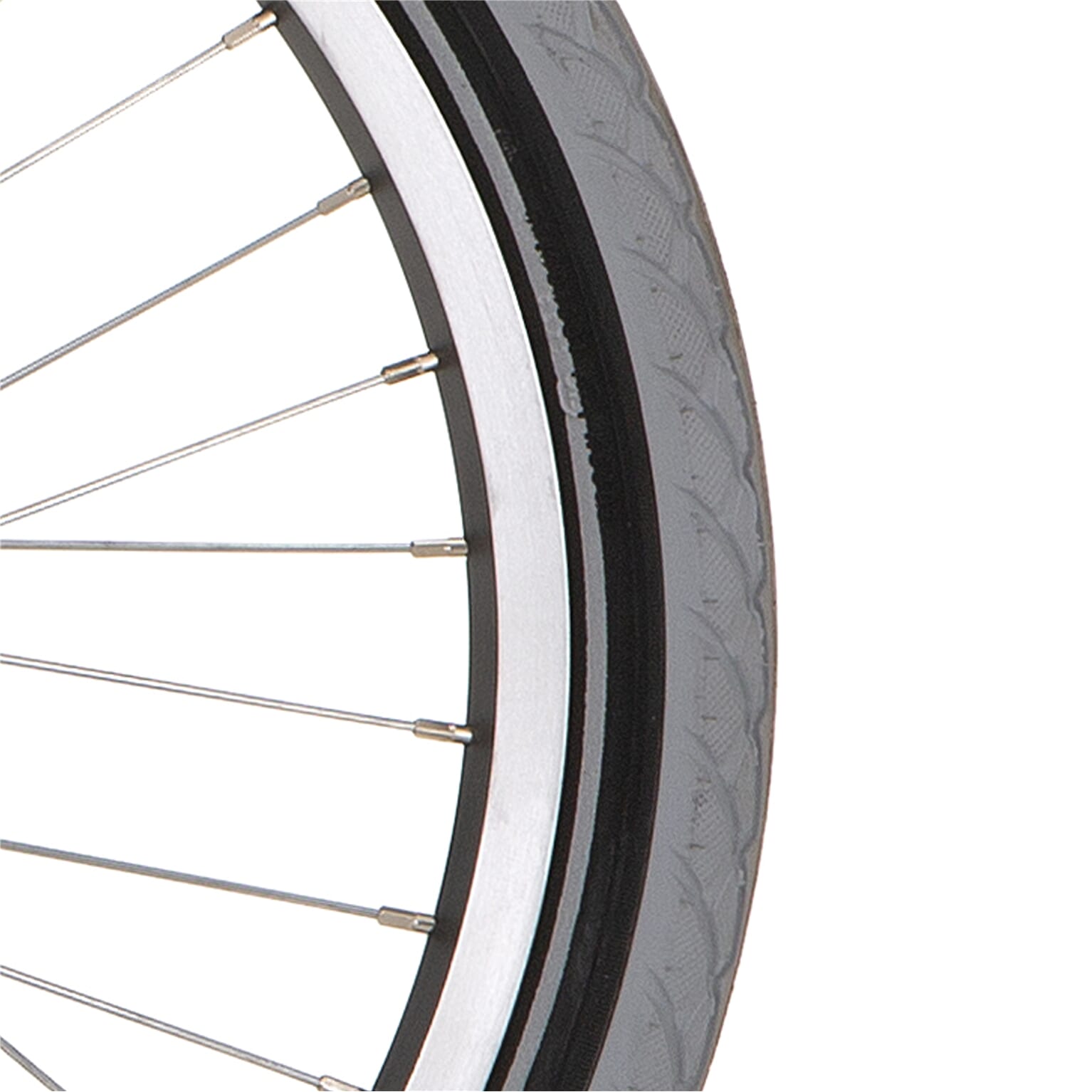 Alpina - buitenband 20 x 1.75 grey-black refl