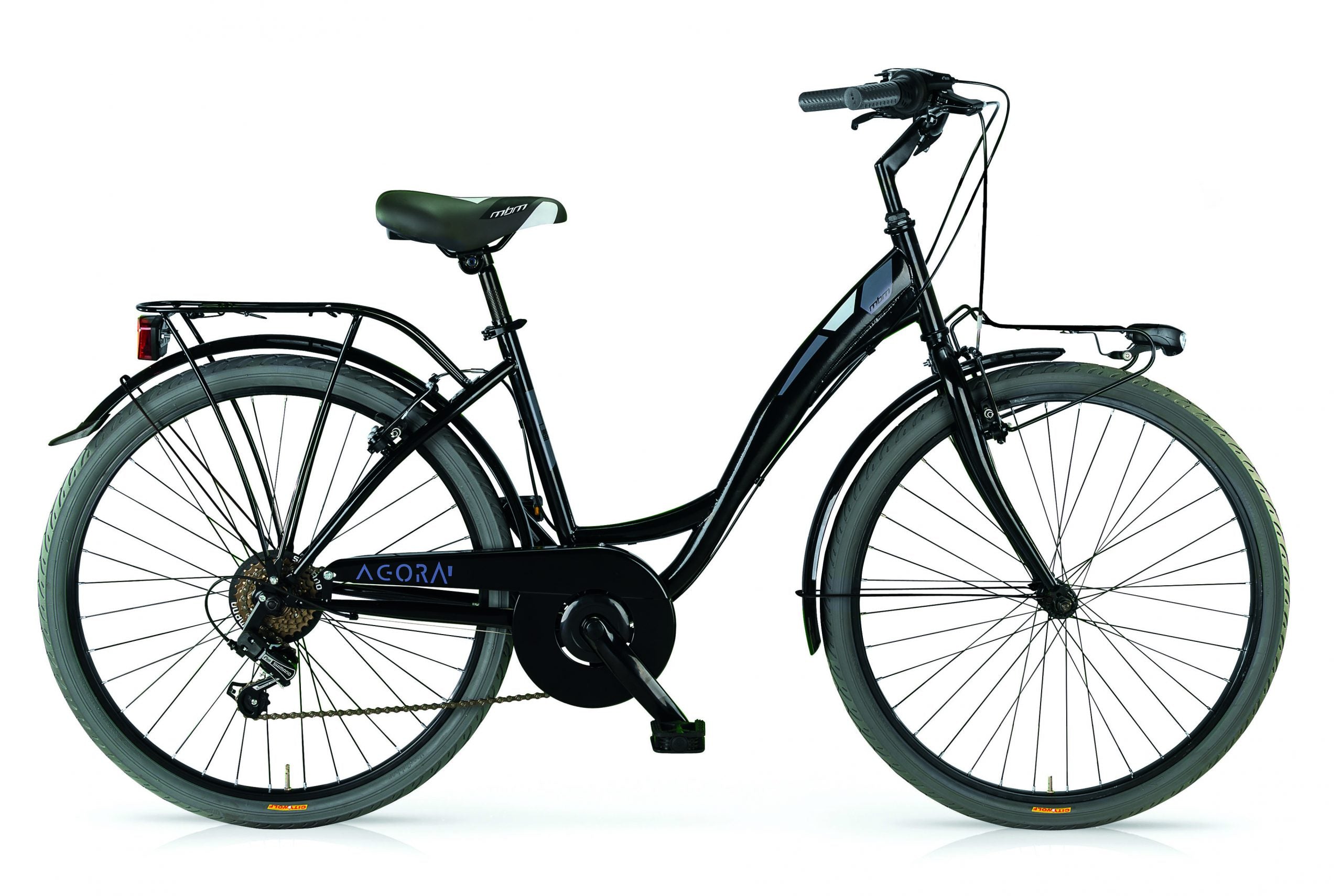 MBM Agora 35 cm 6 sp zwart