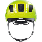 Abus helm Hyban 2.0 LED signal Geel M 52-58cm