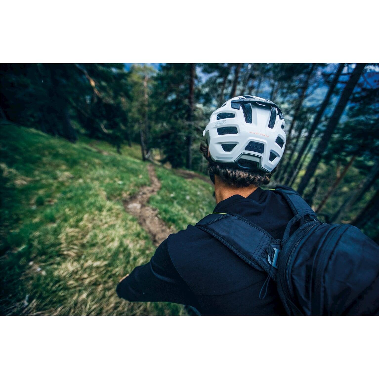 Abus helm MoventGoud 2.0 shiny Wit L 57-61cm
