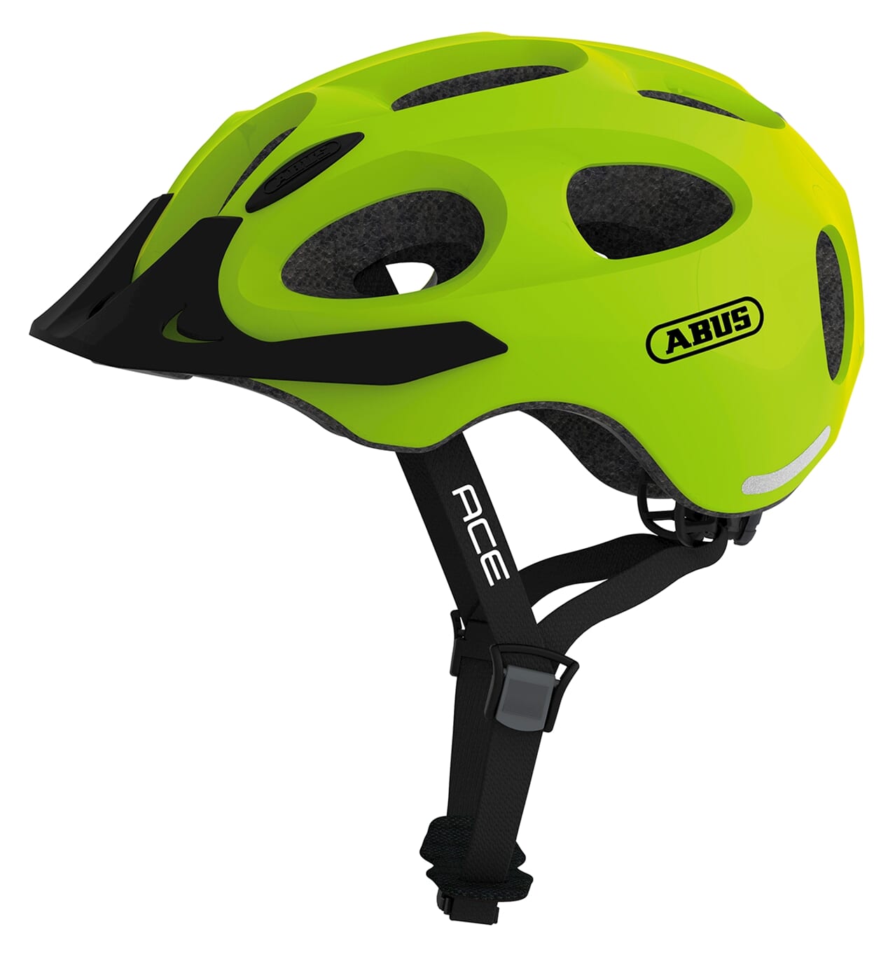 Abus helm Youn-I ACE signal yellow L 56-61cm