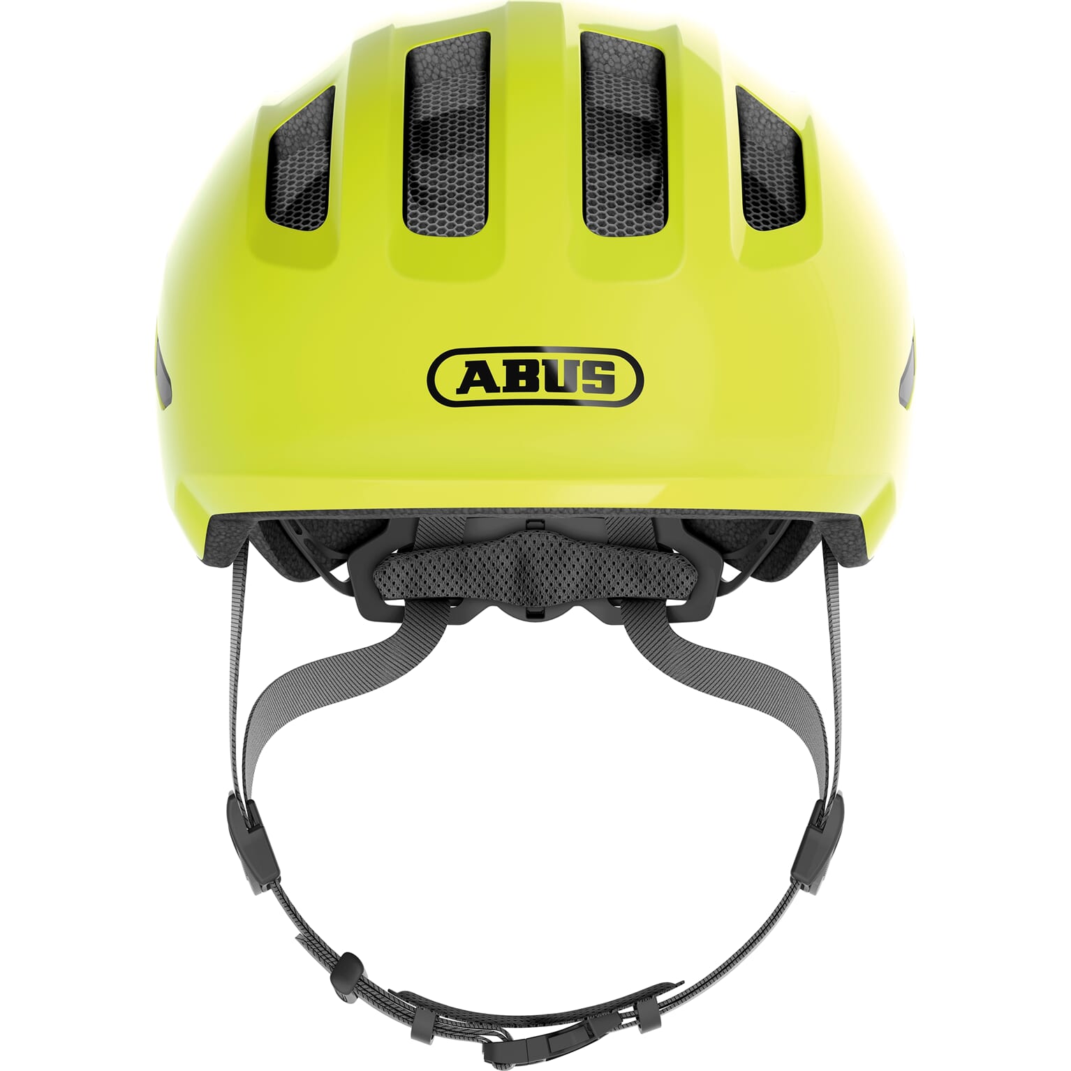 Abus helm Smiley 3.0 shiny Geel S 45-50cm