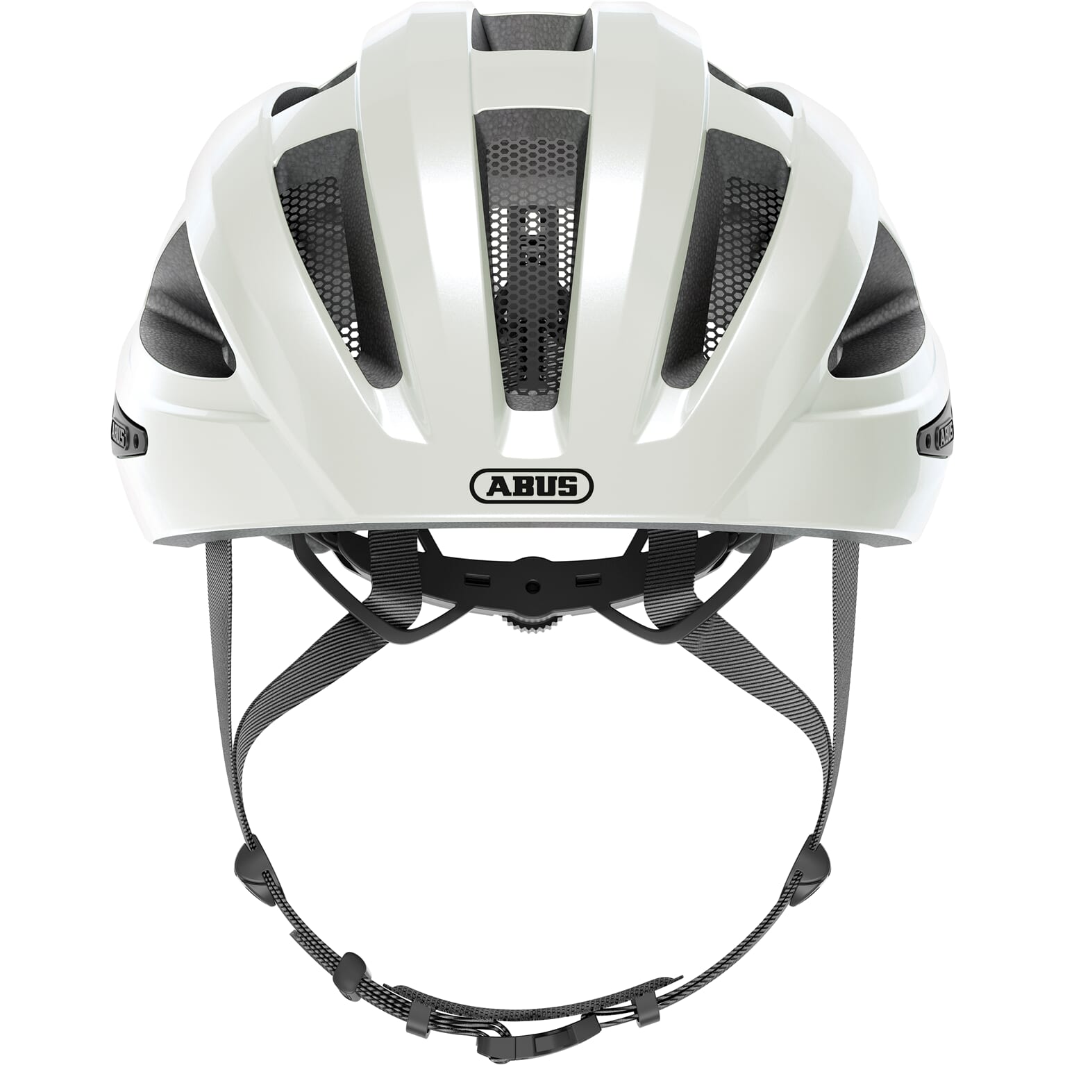 Abus helm macator pearl white l 58-62cm
