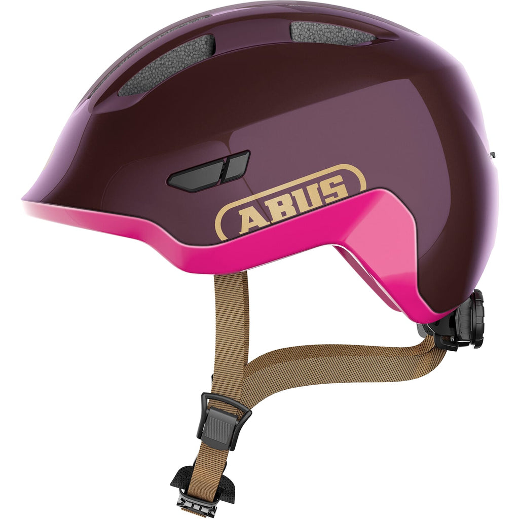 Abus helm smiley 3.0 ace led royal purple s 45-50cm
