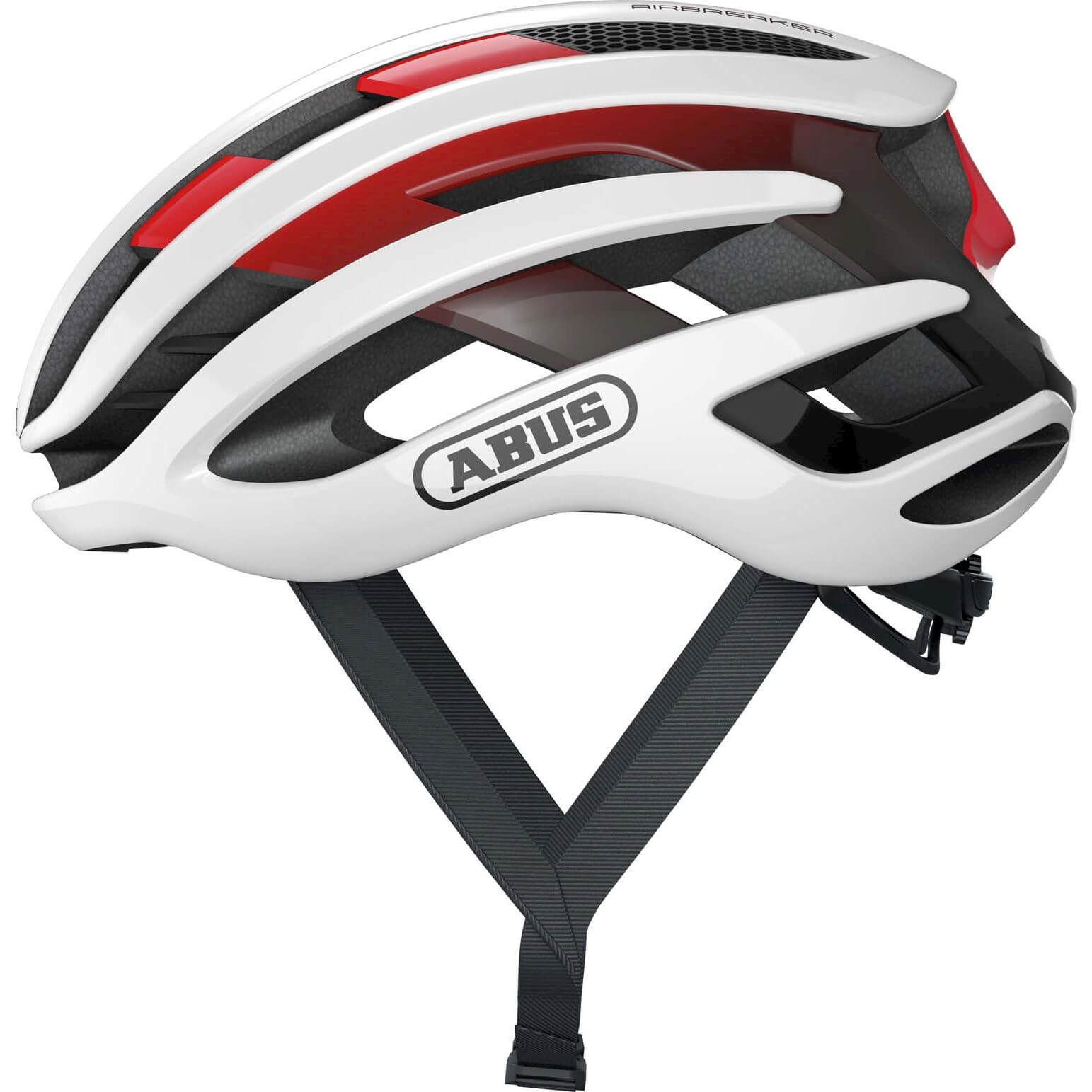 Abus helm AirBreaker white red M 52-58cm