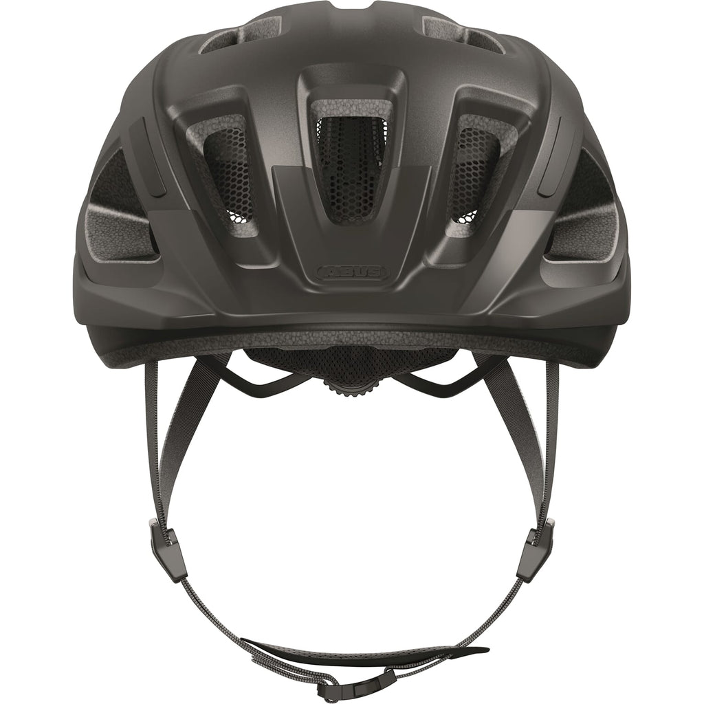 Abus Helm Aduro 3.0 - sportieve en chique stadshelm voor veilig fietsen in het drukke stadsverkeer - titan - 51-55cm