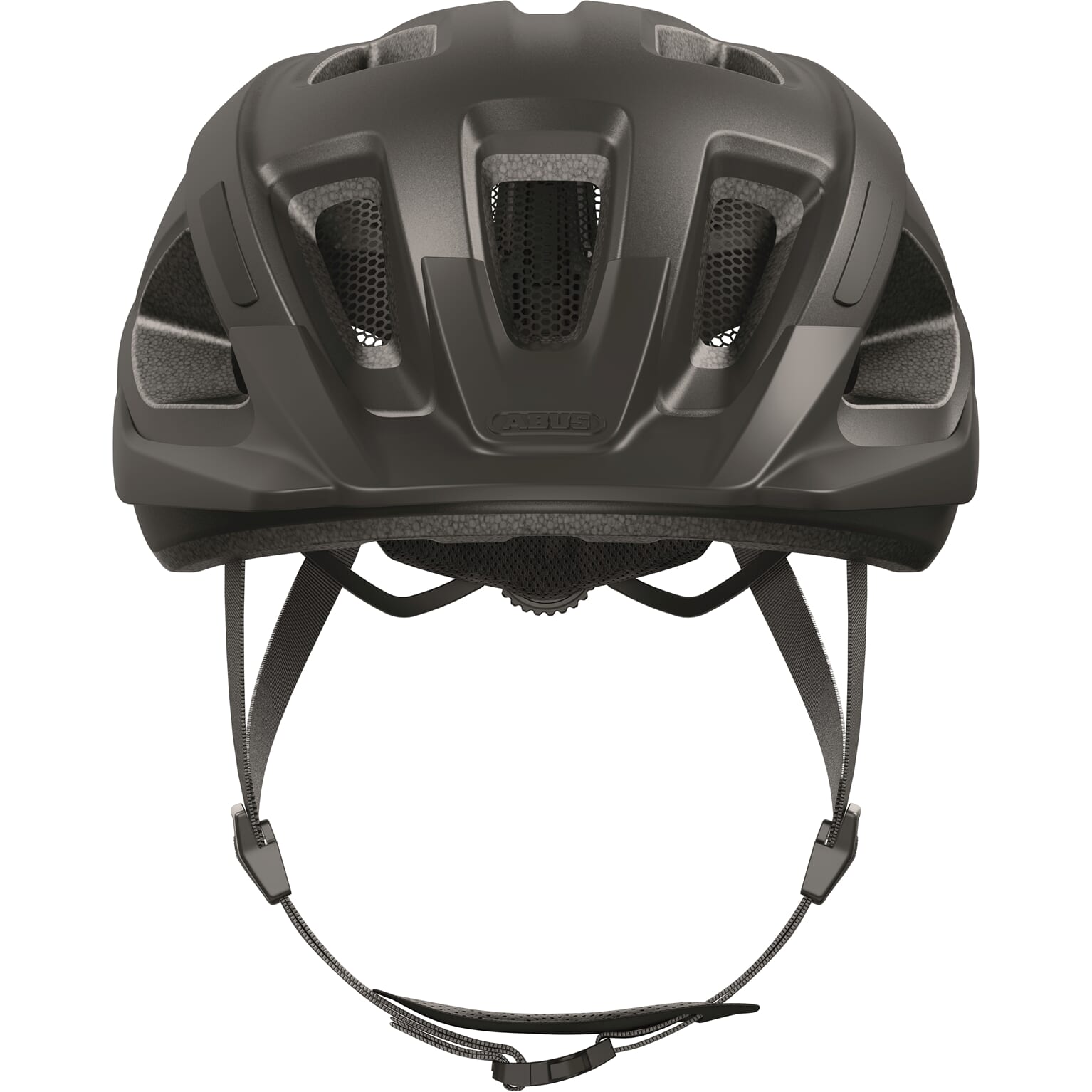 Abus Helm Aduro 3.0 - sportieve en chique stadshelm voor veilig fietsen in het drukke stadsverkeer - titan - 51-55cm