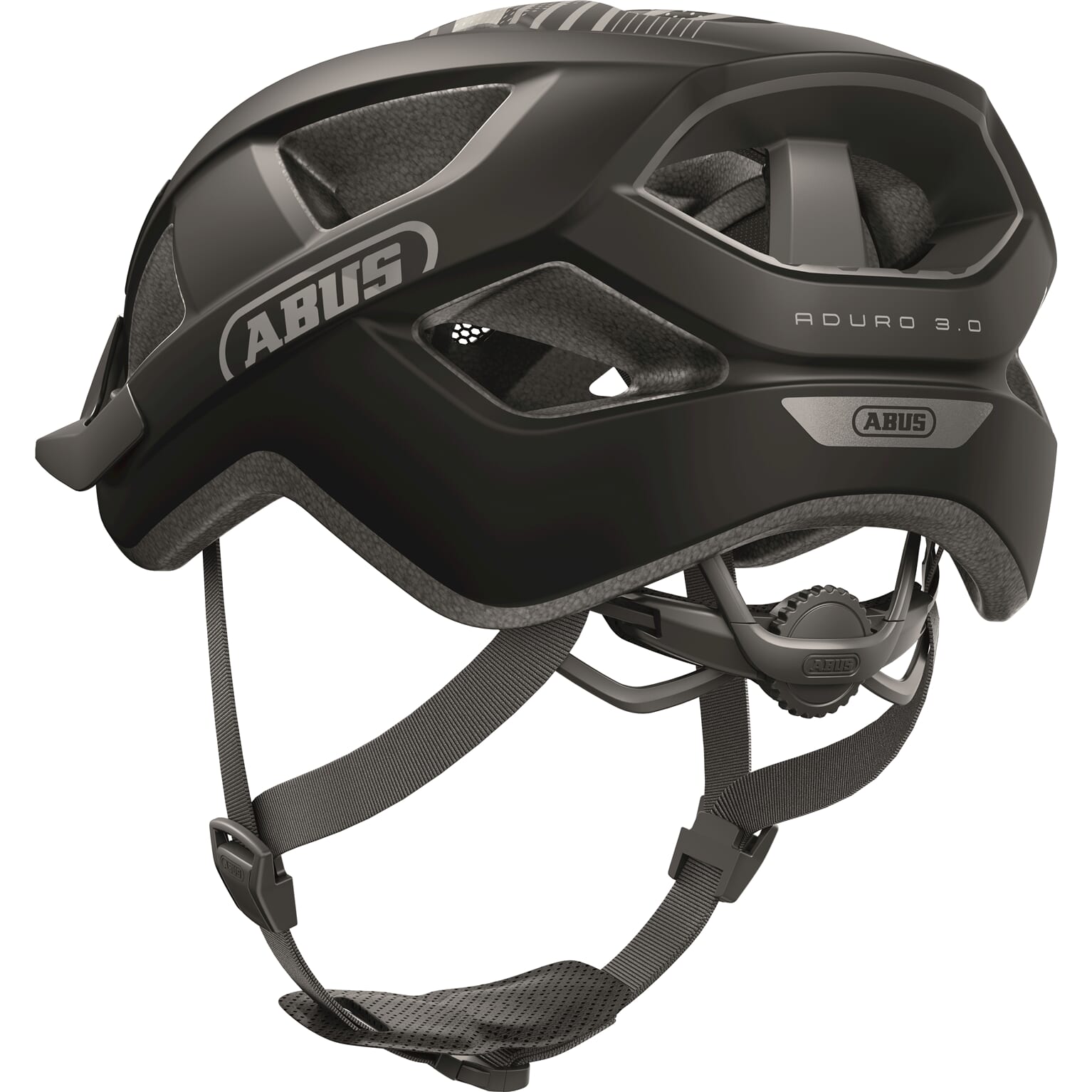 abus helm aduro 3.0 race black m 52-58cm