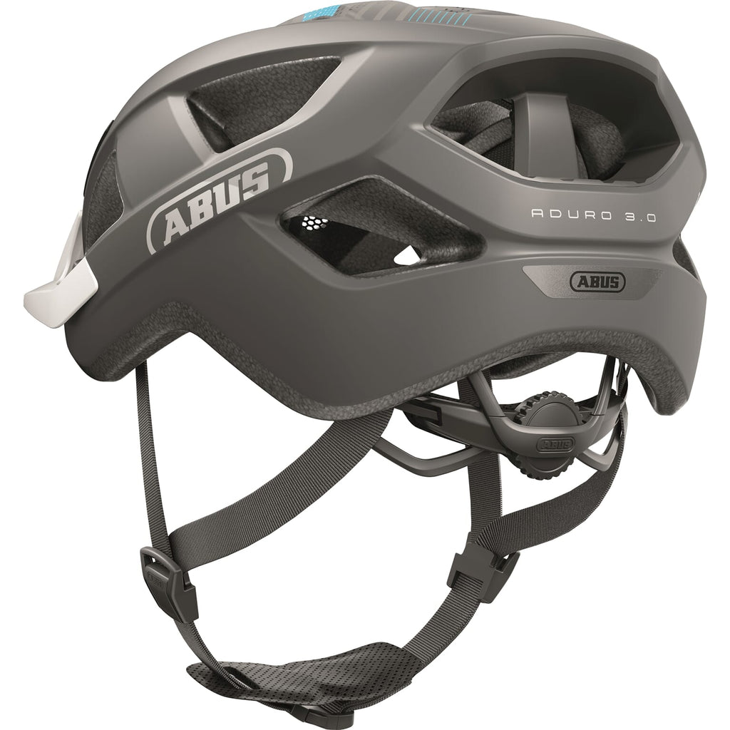 abus helm aduro 3.0 race grey l 58-62cm
