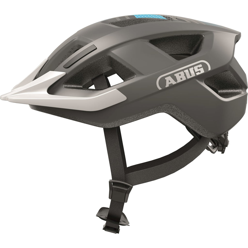 abus helm aduro 3.0 race grey l 58-62cm