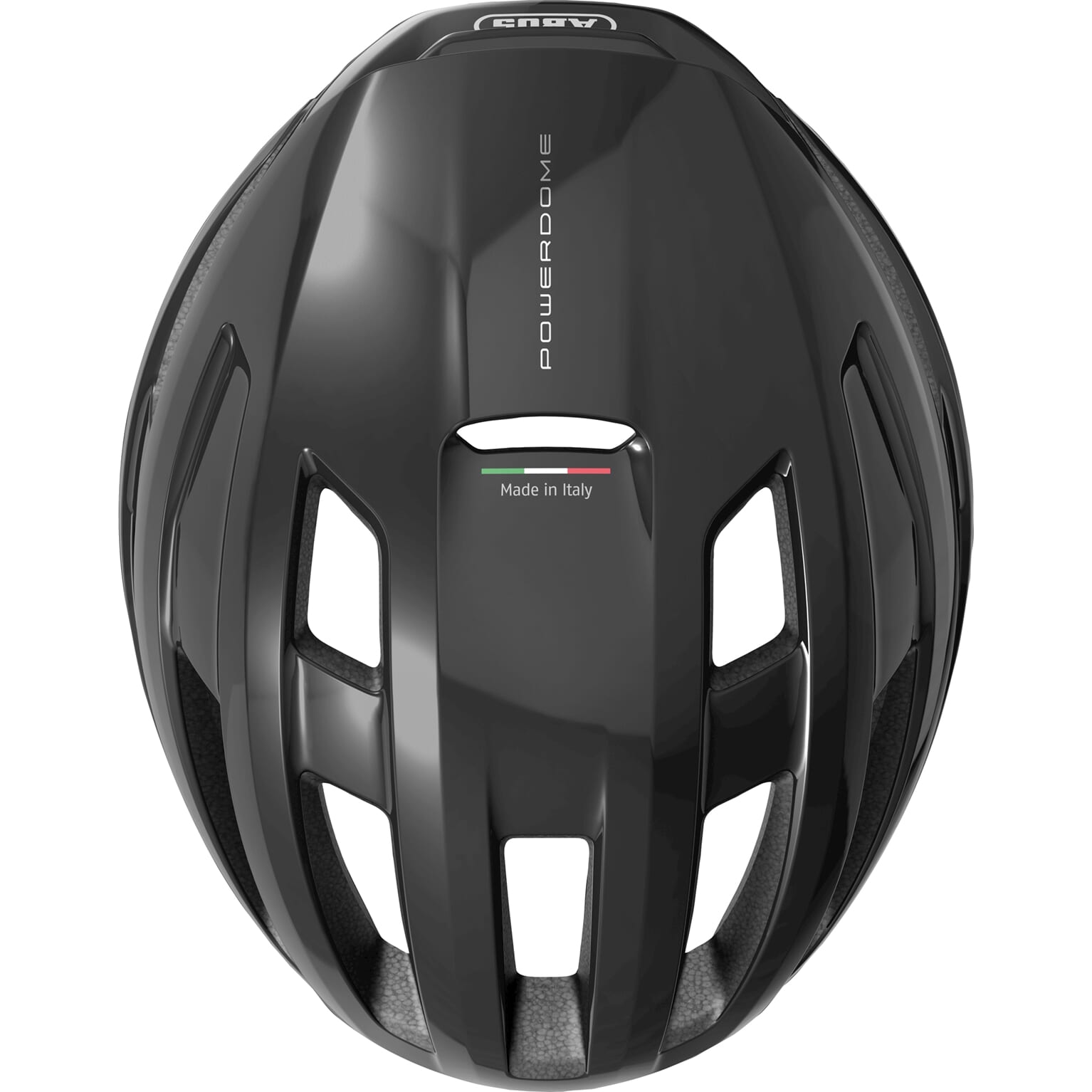Abus helm PowerDome shiny Zwart M 54-58cm