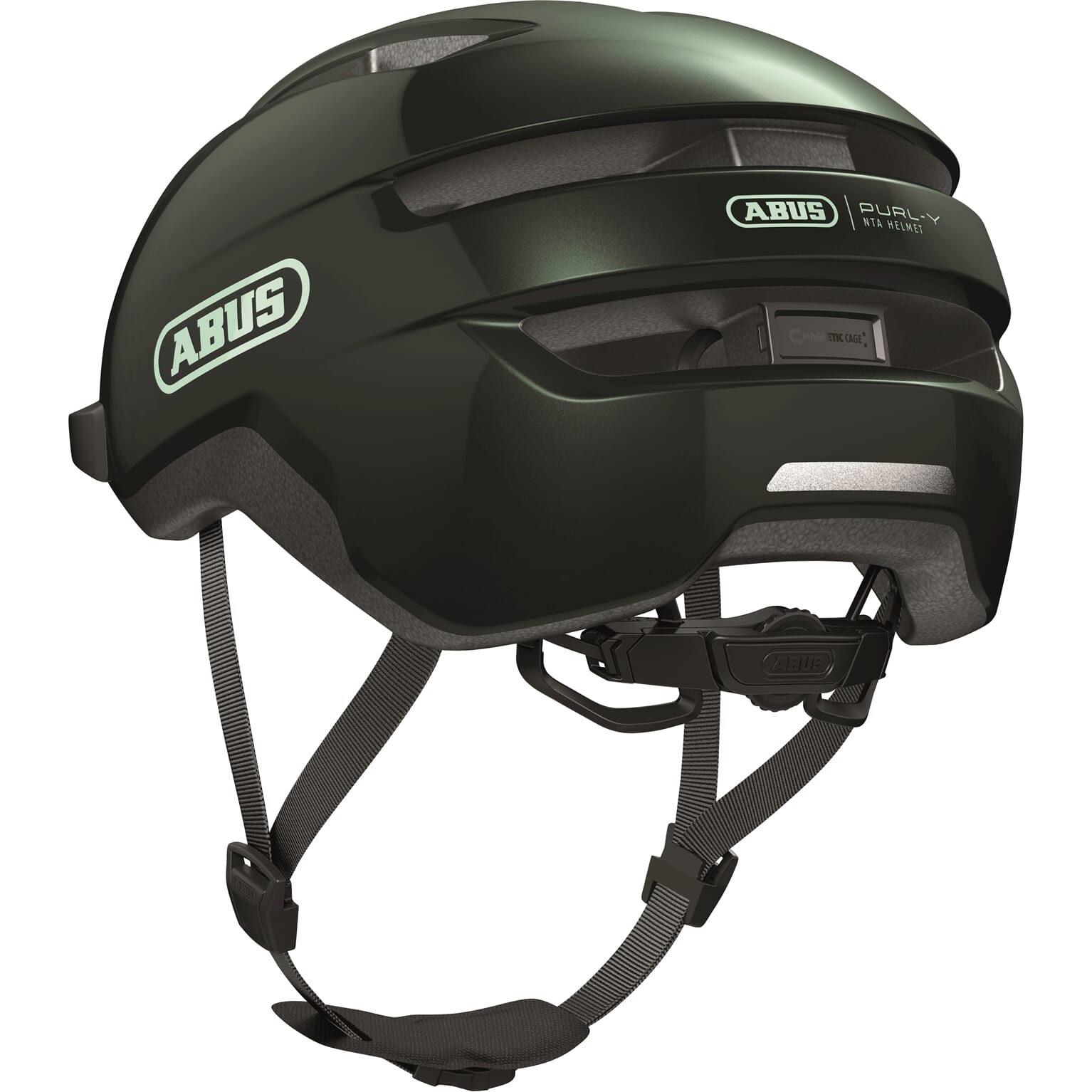 Abus helm purl-y moss green s 51-55cm