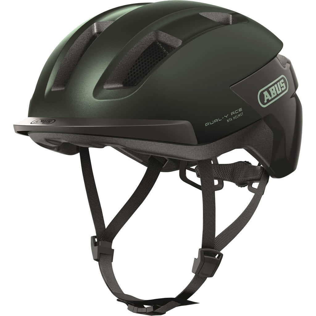Abus helm purl-y ace moss green m 54-58cm