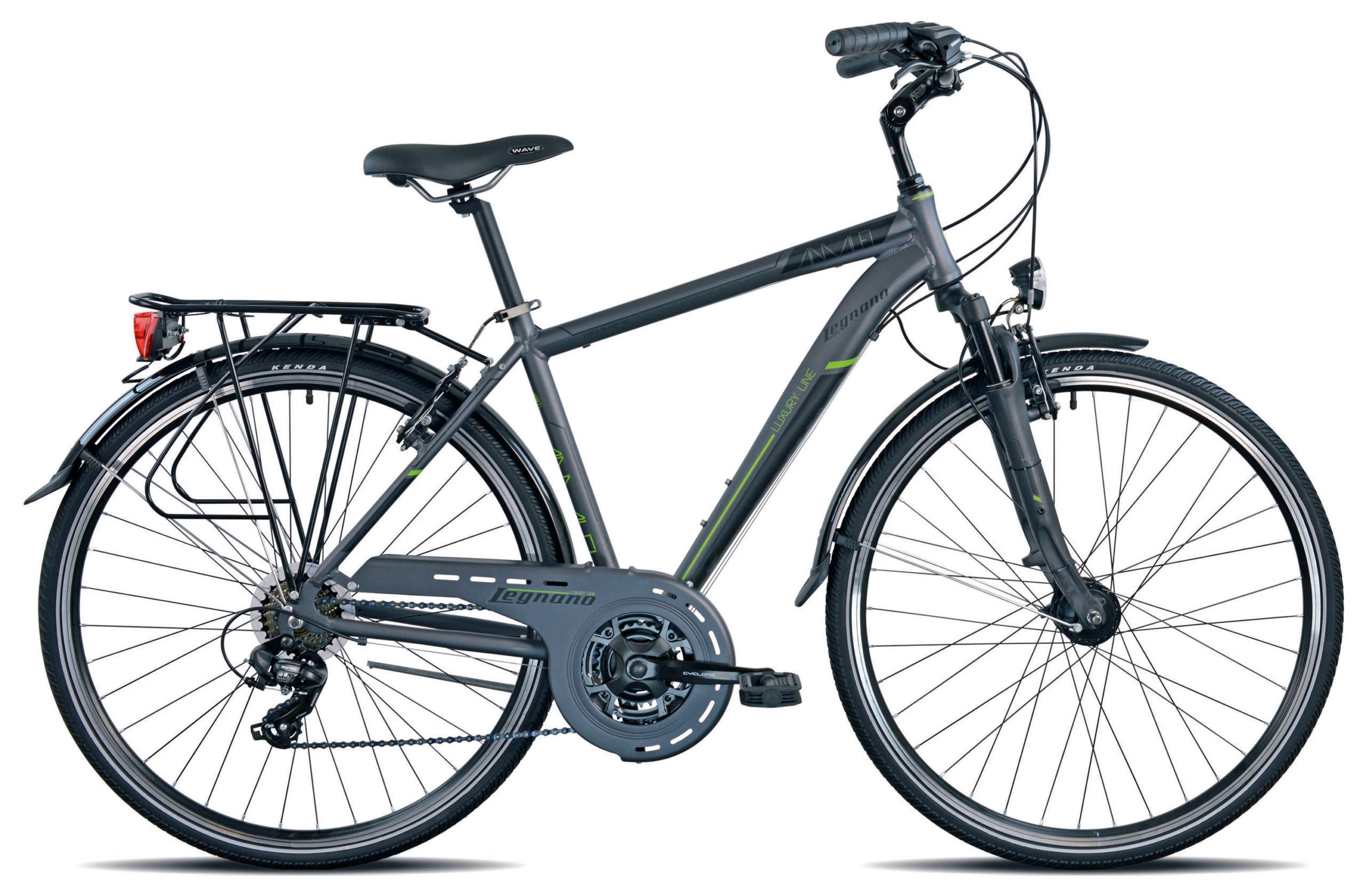 Axa Amalfi H 54 grijs shimano 21 sp Tourney STI