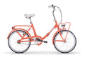 Selle Angela 20 vrijloop + 2 handrem orange