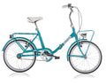 Selle Angela vrijloop + 2 handrem turquoise