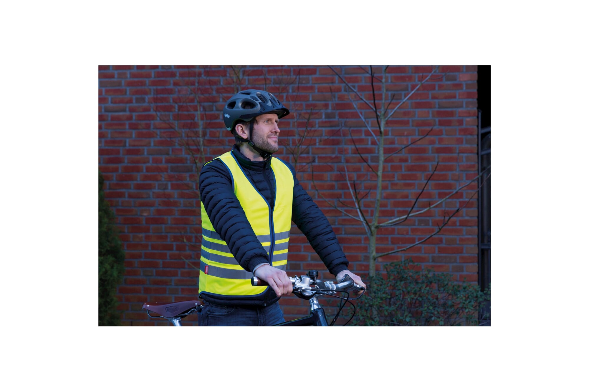 abus reflectievest lumino urban geel xl