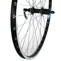 Roland achterwiel 26 x 1.75 Deore 610 ZAC19 zwart RVS spk